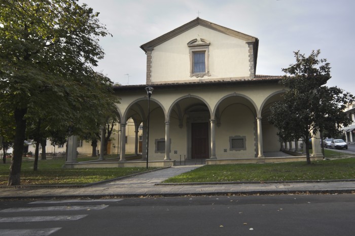 Veduta della chiesa di Santa Maria della piet a Prato