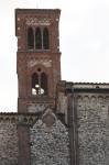 Particolare del campanile della chieda di San Domenico a Prato.