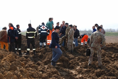 Gli operatori, dopo lo scoppio, hanno potuto accedere all'area di esplosione