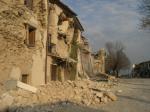 Edifici crollati a Castelnuovo, frazione del Comune di San Pio delle Camere (AQ)