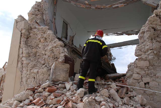 Reportage fotografico  �Terremoto Abruzzo 2009�