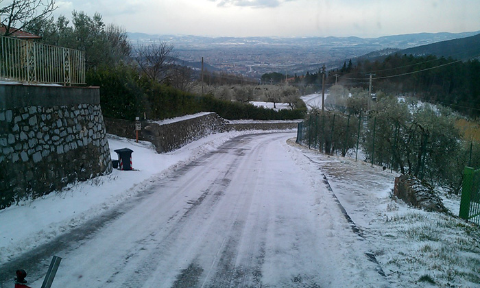 Zona tra la Collina di Prato e le svolte di Figline