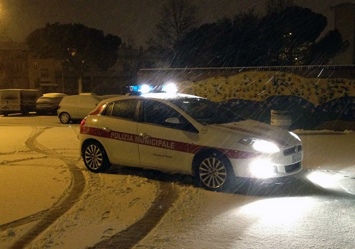 Polizia controllo sulle strade