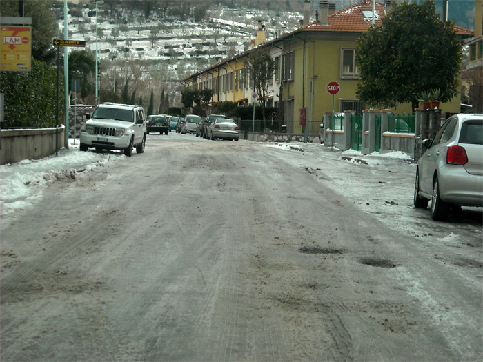 Neve a Santa Lucia