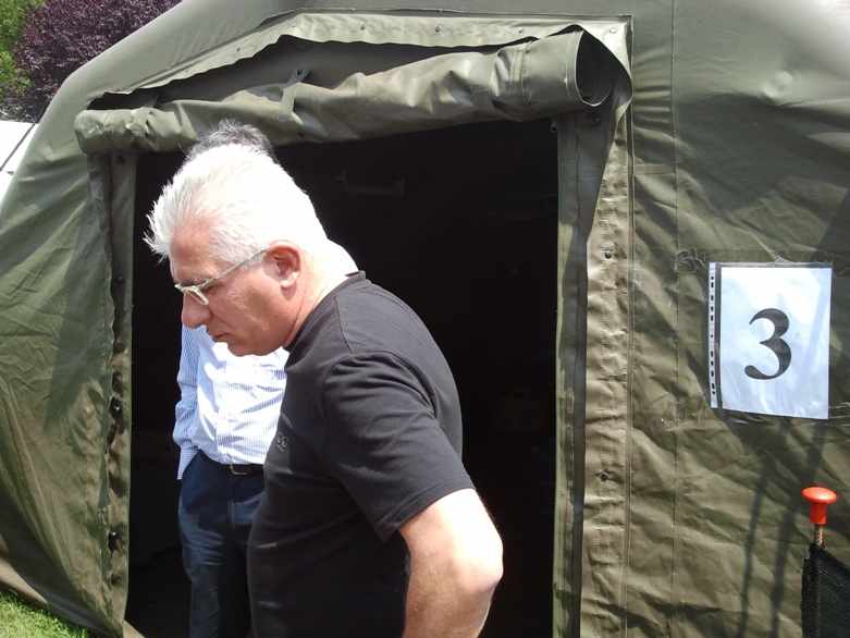 Primo Piano del Sindaco di san Possidonio Rudi Accorsi