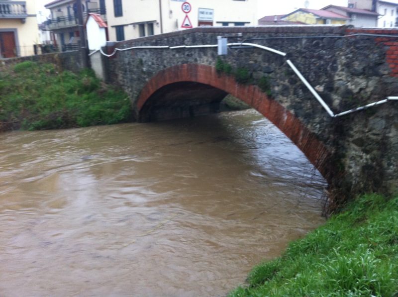 Fiume Ombrone al ponte dei Bini