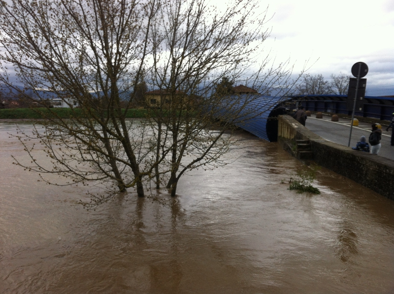 Fiume Ombrone al ponte Attigliano