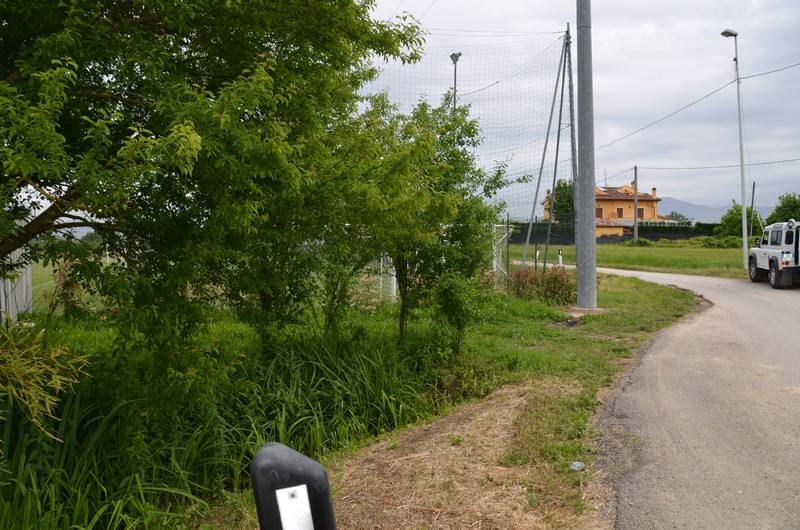 07 - Castelnuovo - Canale di deflusso acque piovane, altezza campo sportivo