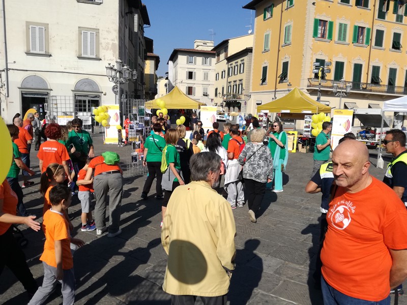 Molti cittadini fra gli stand della Campagna informativa Io Non Rischio