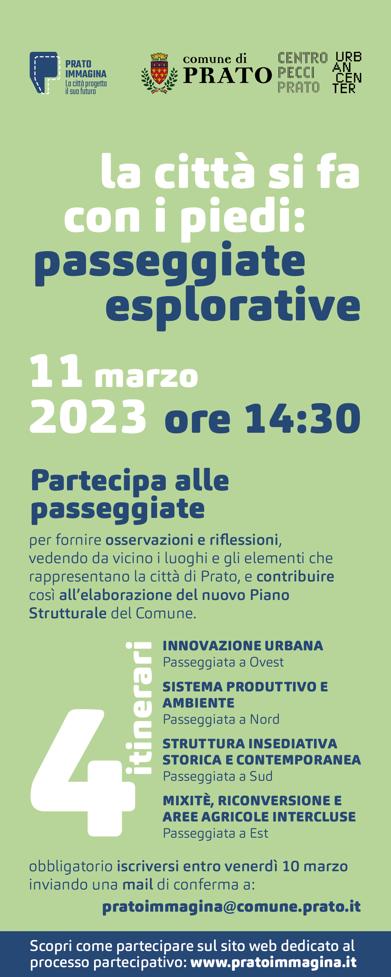 Locandina passeggiate esplorative